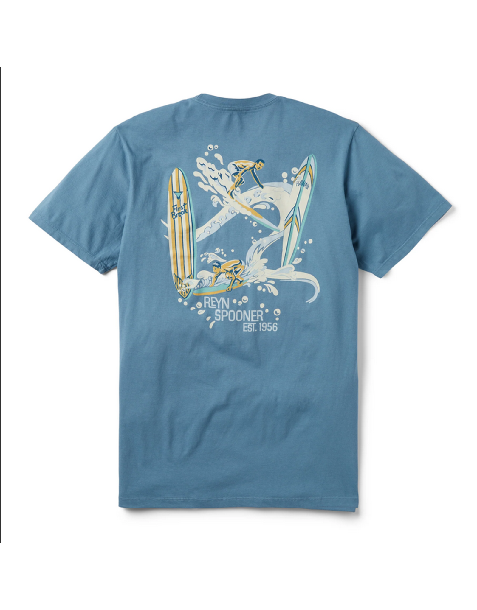 Reyn Spooner Reyn Spooner M621330124 Vintage Longboards Graphic Tee