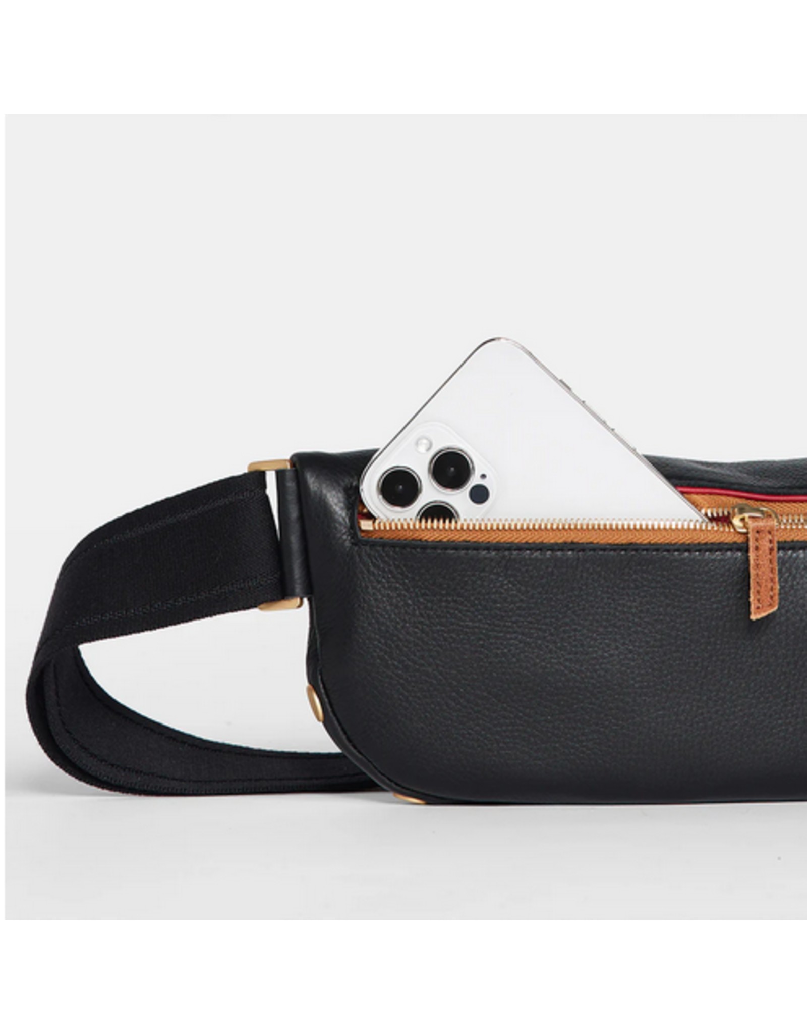 Hammitt Hammitt Charles Crossbody North End Black with Brown