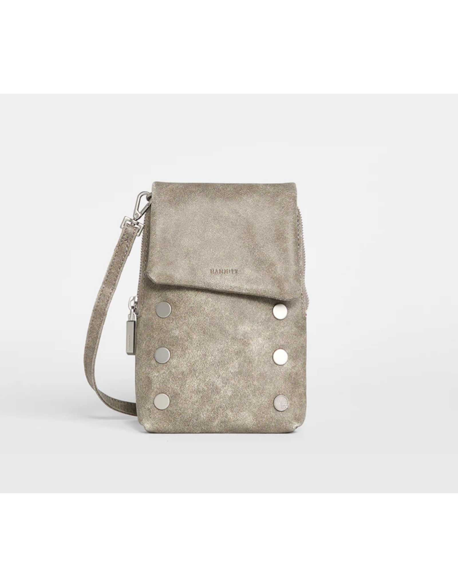 Hammitt Hammitt VIP Mobile Pewter Silver Crossbody 17735