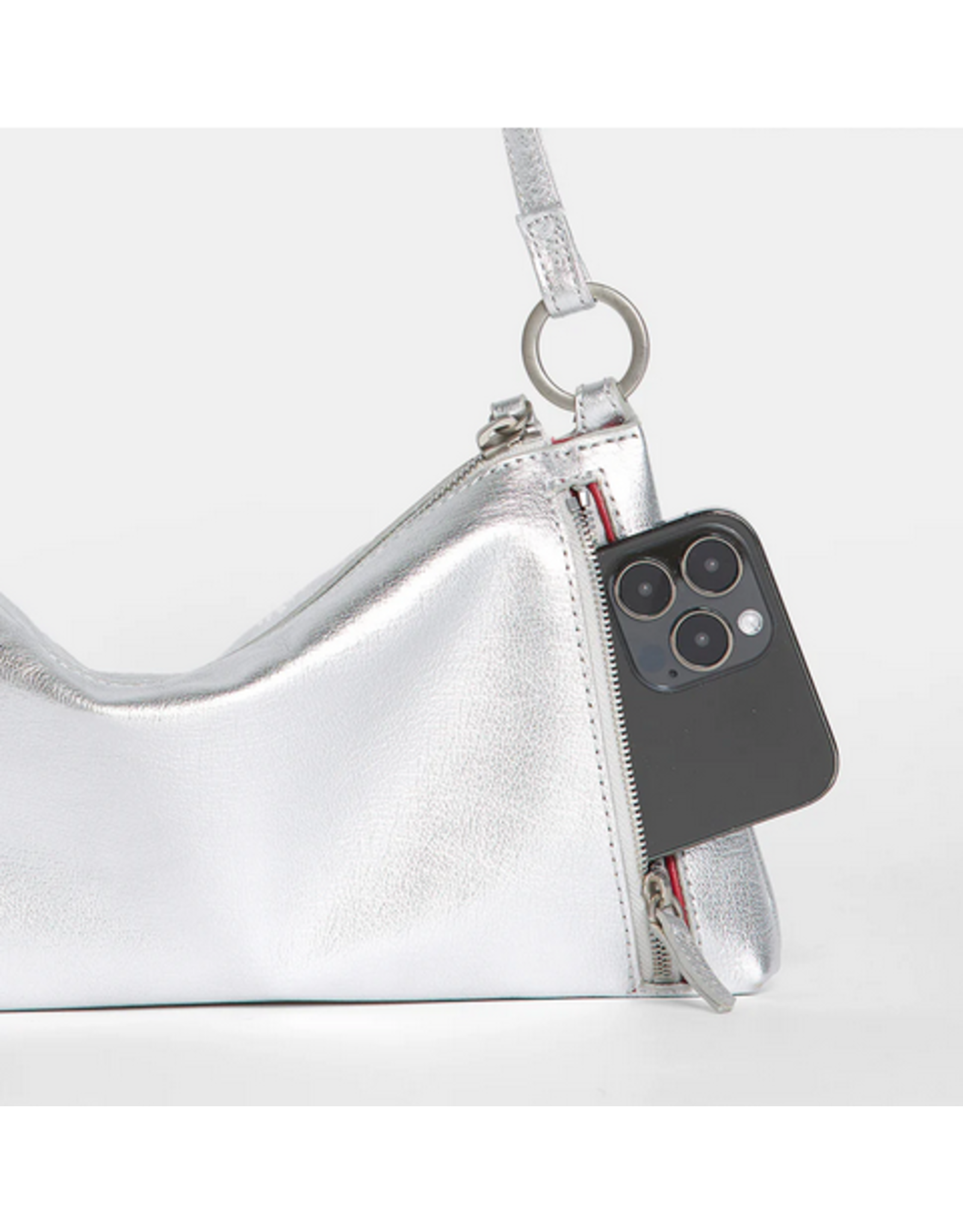 Hammitt Hammitt Kyle Sidewalk Silver Handbag 17794