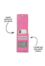 Brighton Brighton E5453B Deeply In Love Phone Organizer Bubble Gum