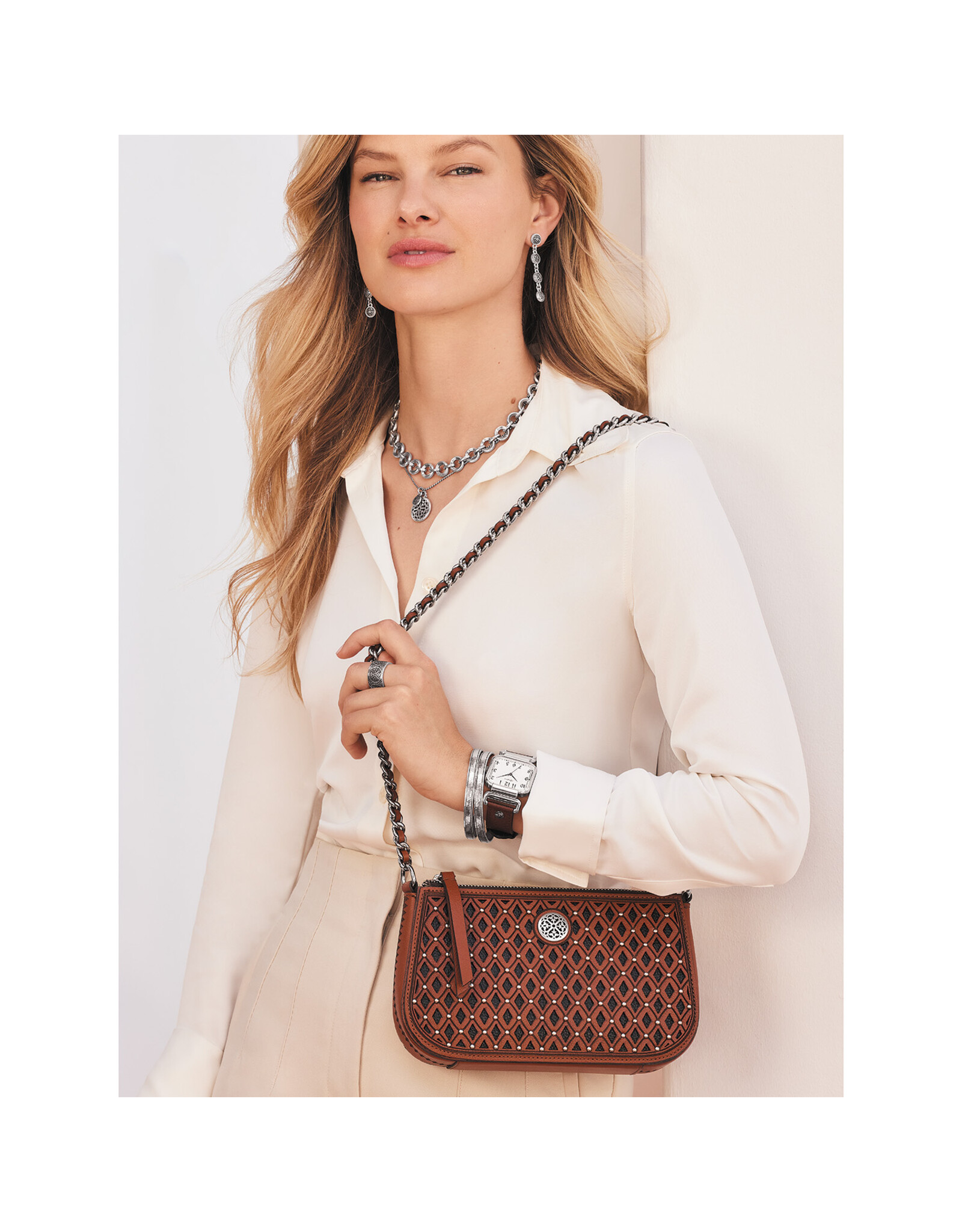 Brighton Brighton H16248 Sera Mini Cross Body Bag Russet