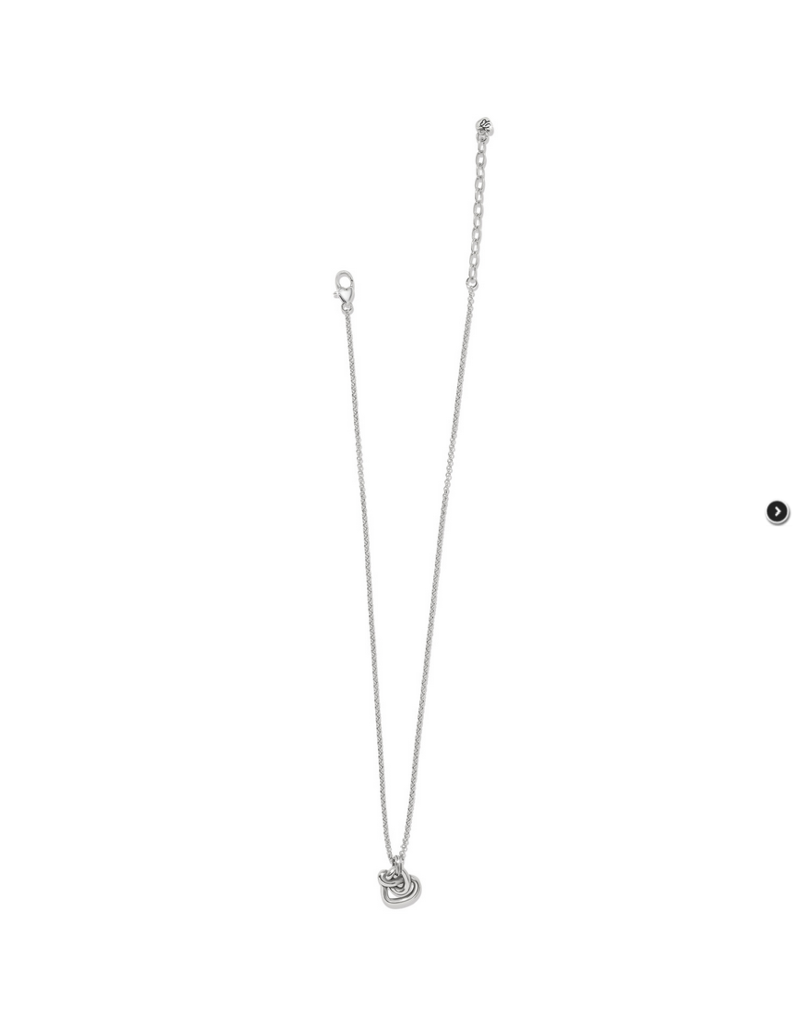 Brighton Brighton JM7590 Interlok Curve Heart Necklace