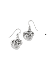 Brighton Brighton JA0004 Interlok Curve Heart French Wire Earrings