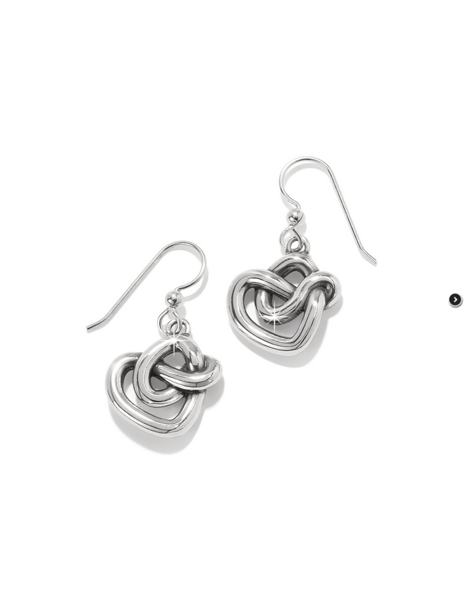 Brighton Brighton JA0004 Interlok Curve Heart French Wire Earrings