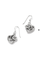 Brighton Brighton JA0004 Interlok Curve Heart French Wire Earrings