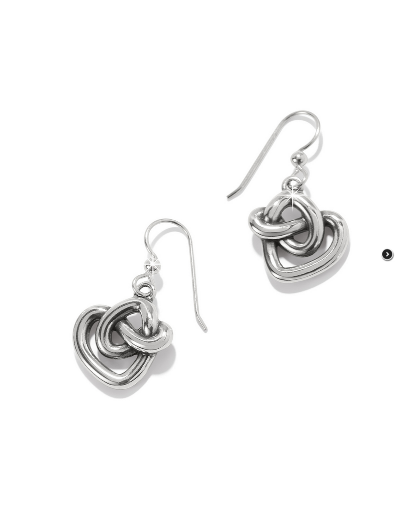 Brighton Brighton JA0004 Interlok Curve Heart French Wire Earrings