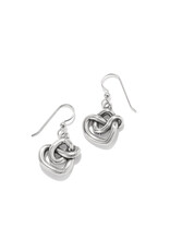 Brighton Brighton JA0004 Interlok Curve Heart French Wire Earrings
