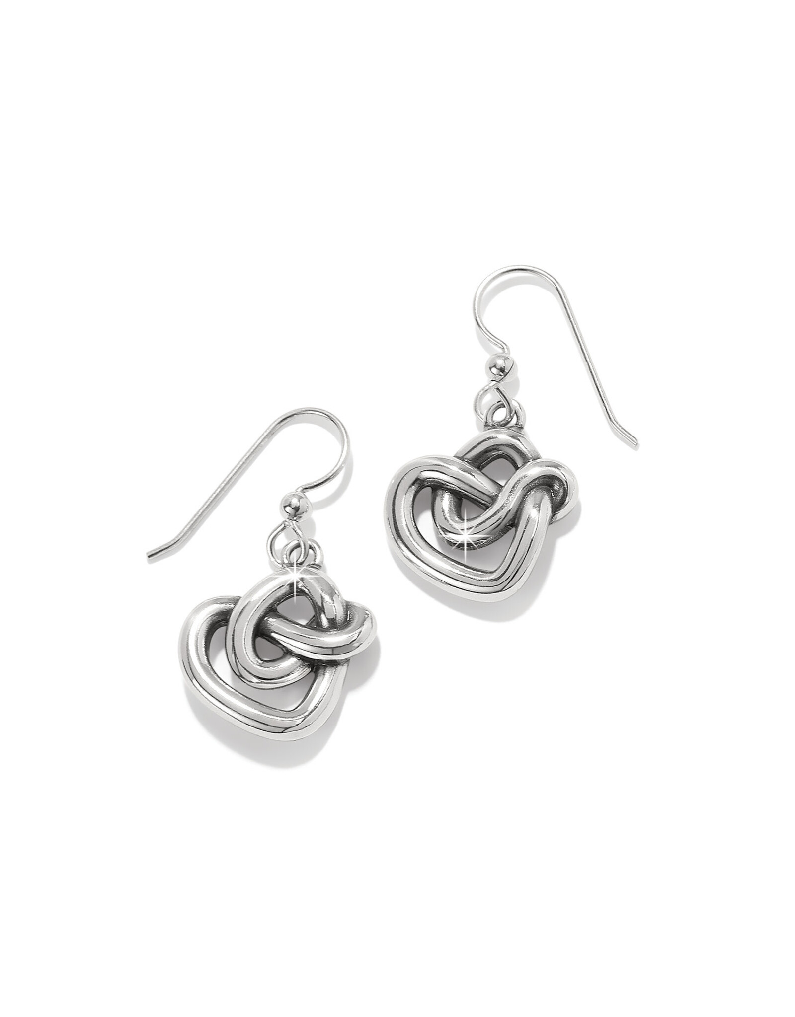 Brighton Brighton JA0004 Interlok Curve Heart French Wire Earrings