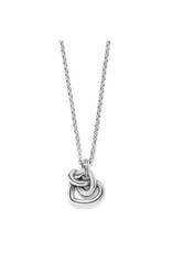 Brighton Brighton JM7590 Interlok Curve Heart Necklace