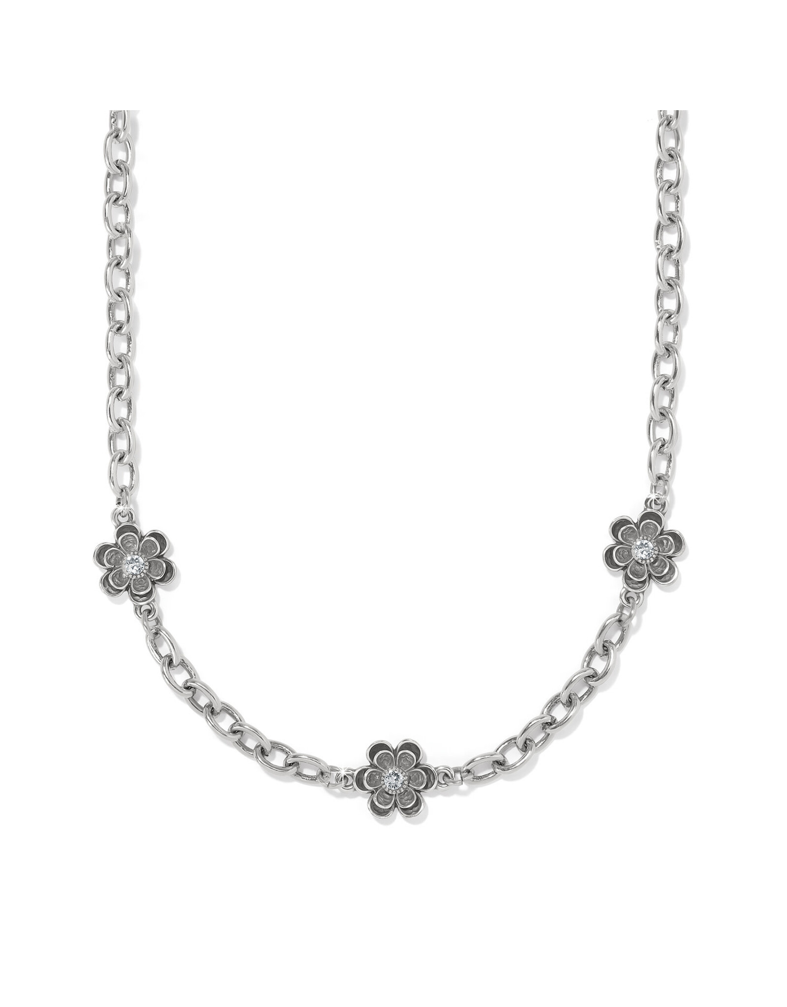 Brighton Brighton JM7601 Metal Petal Short Necklace