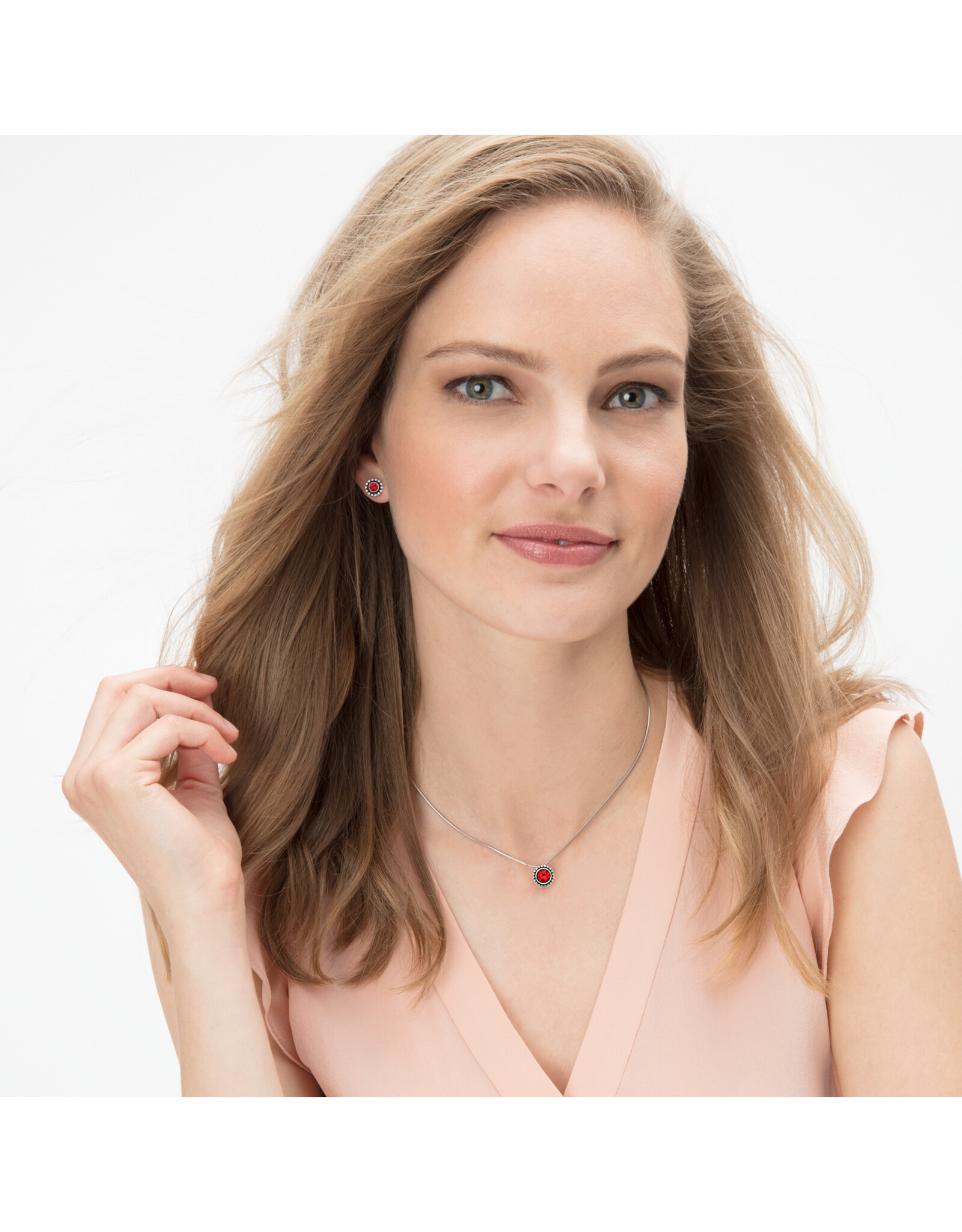 Brighton Brighton JL626A Twinkle Ruby Necklace July