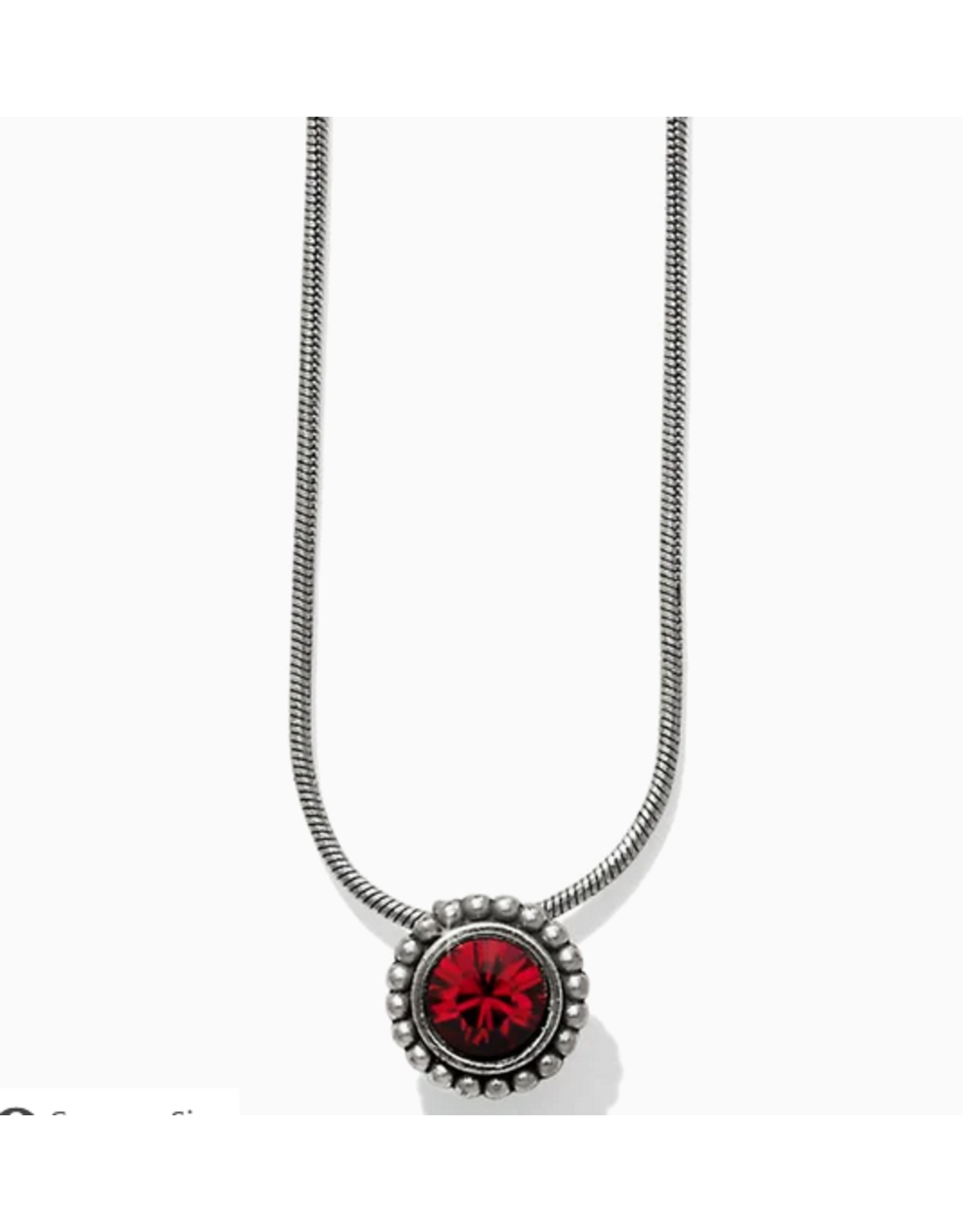 Brighton Brighton JL626J Twinkle Necklace Garnet January