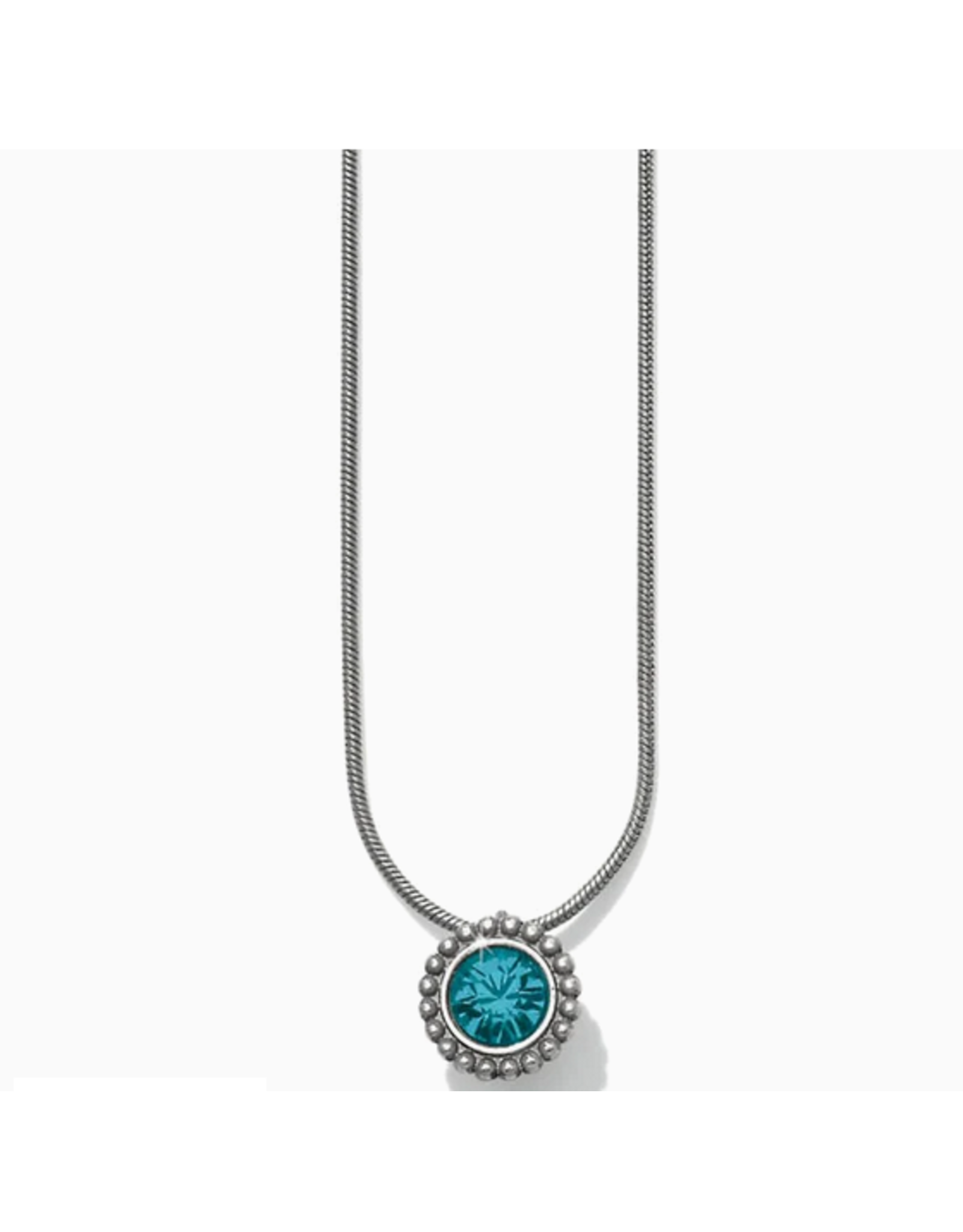 Brighton Brighton JL626H Twinkle Necklace Aqua March