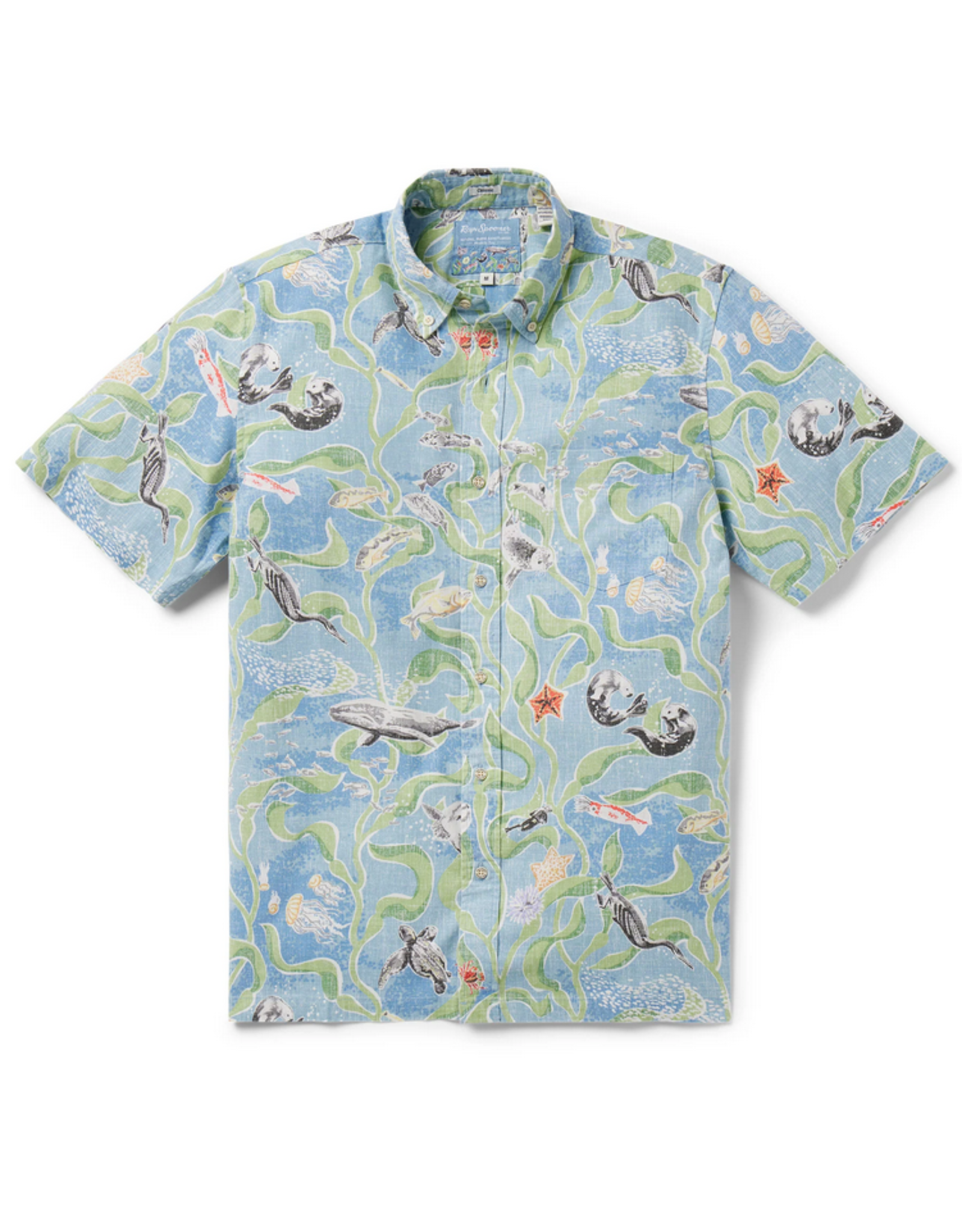 Reyn Spooner Reyn M635312524 Monterey Bay Faded Denim Button Front