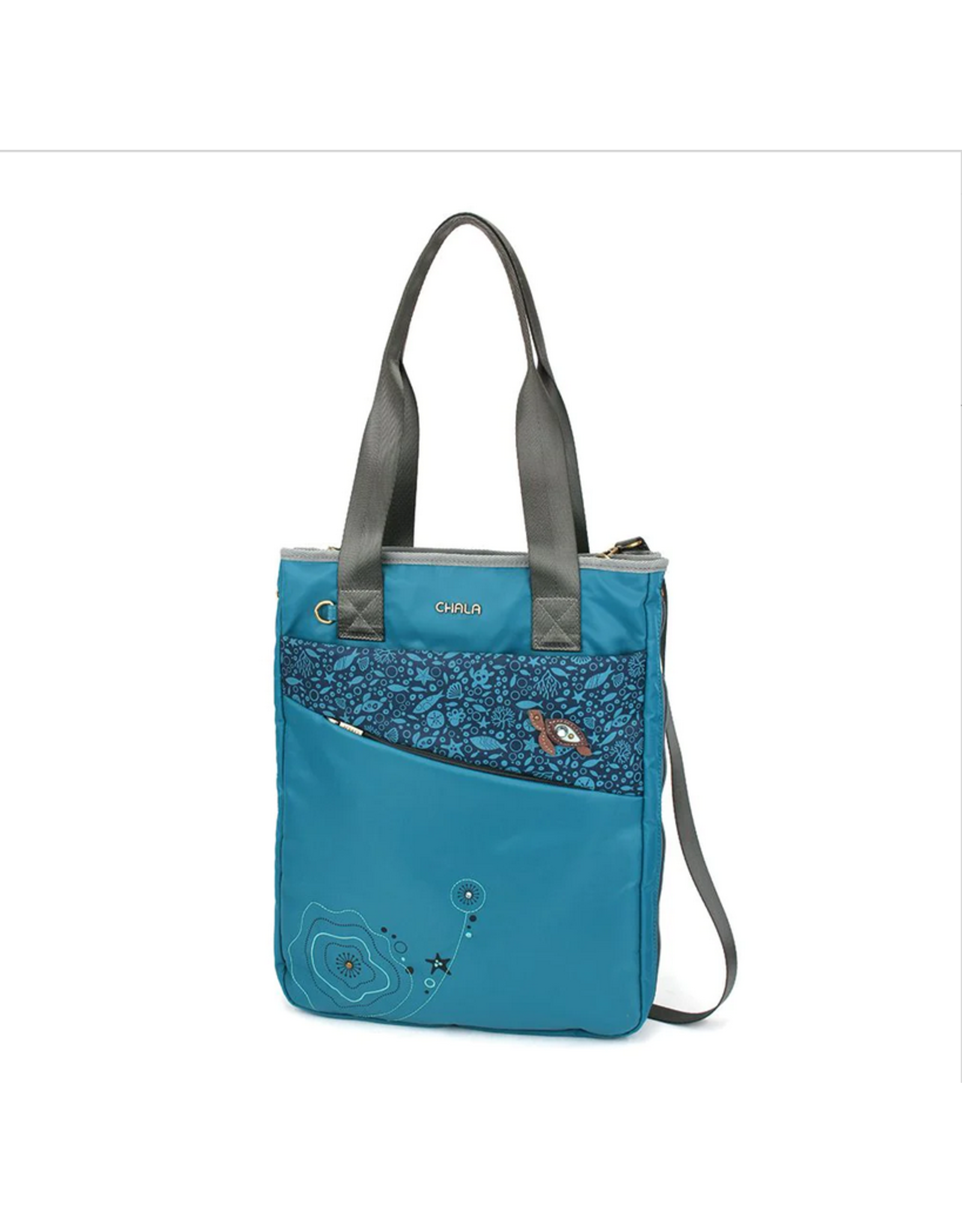 Chala Chala 704TU7 Venture Zip Around Tote Turtle