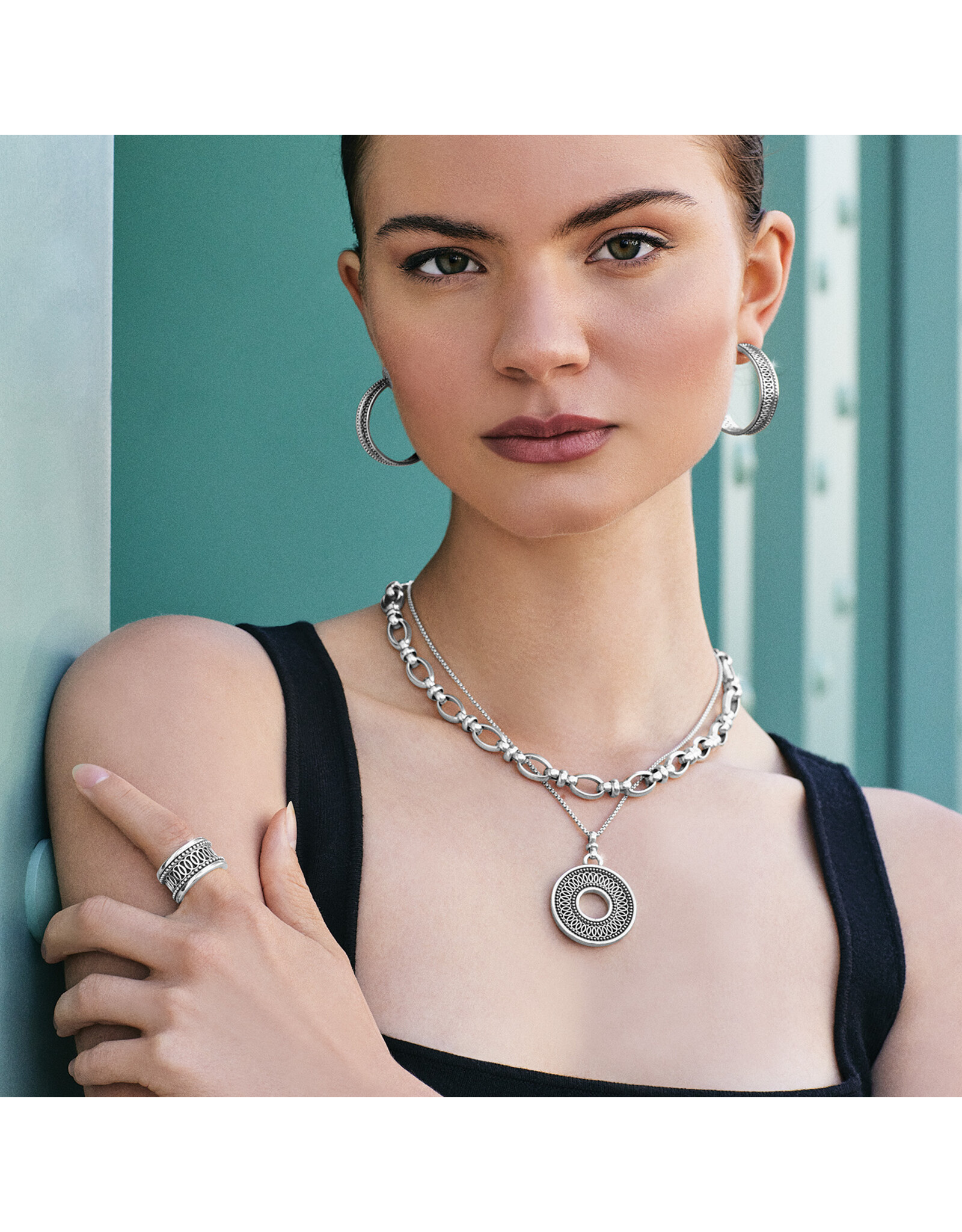 Brighton Brighton JM7619 Ferrara Siena Chain Necklace