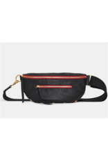 Hammitt Hammitt Charles Medium Black Gold Red Zip