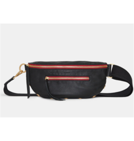 Hammitt Hammitt Charles Medium Black Gold Red Zip
