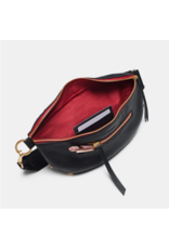 Hammitt Hammitt Charles Medium Black Gold Red Zip