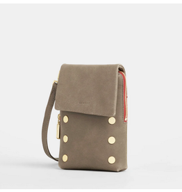 Hammitt Hammitt VIP Mobile Pewter Gold Red Zip
