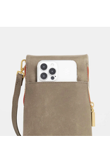 Hammitt Hammitt VIP Mobile Pewter Gold Red Zip