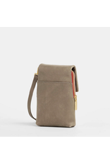 Hammitt Hammitt VIP Mobile Pewter Gold Red Zip