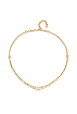 Uno de 50 Uno de 50 COL1913BLNORO00L Gold Cosmos Solitaire Necklace