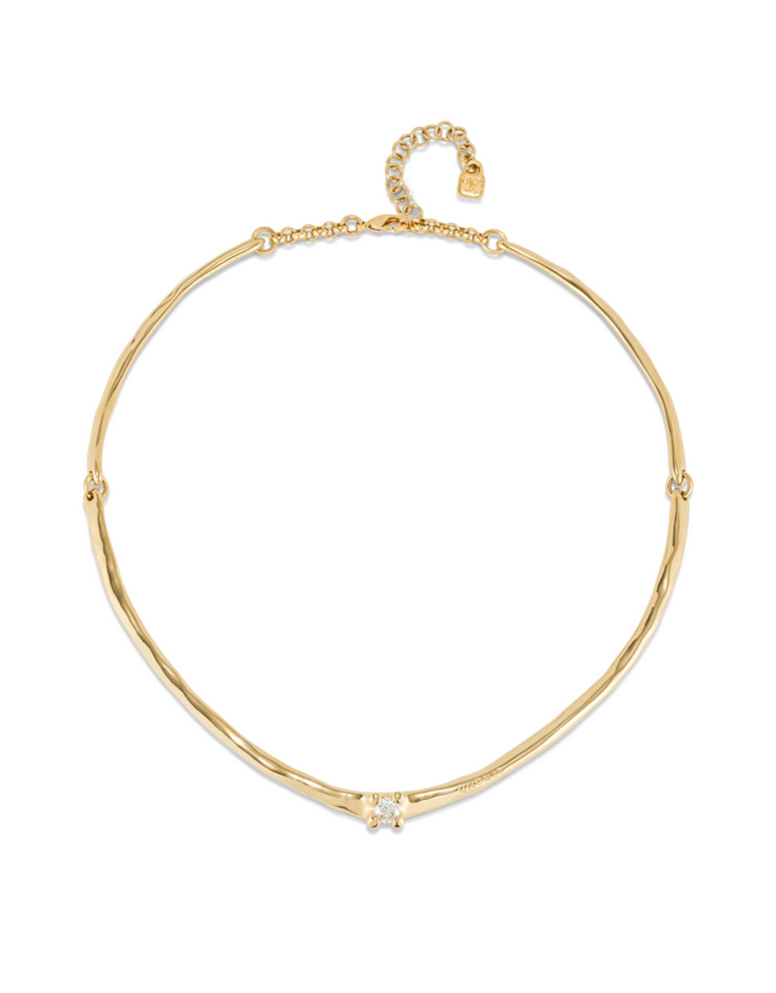 Uno de 50 Uno de 50 COL1913BLNORO00L Gold Cosmos Solitaire Necklace