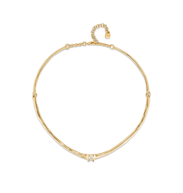 Uno de 50 Uno de 50 COL1913BLNORO00L Gold Cosmos Solitaire Necklace