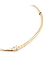 Uno de 50 Uno de 50 COL1913BLNORO00L Gold Cosmos Solitaire Necklace