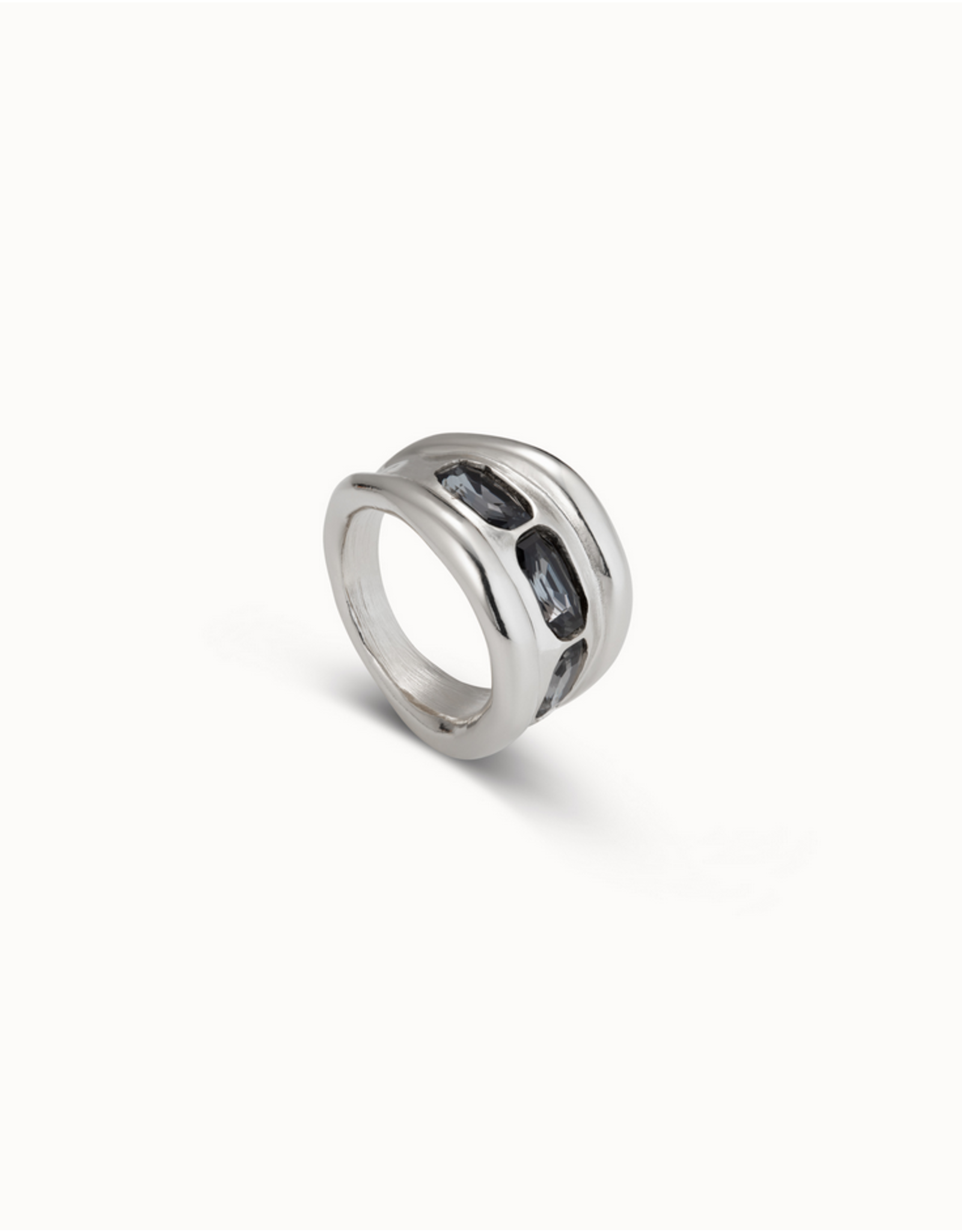 Uno de 50 Uno de 50 ANI0711GRSMTL Bluemoon Ring