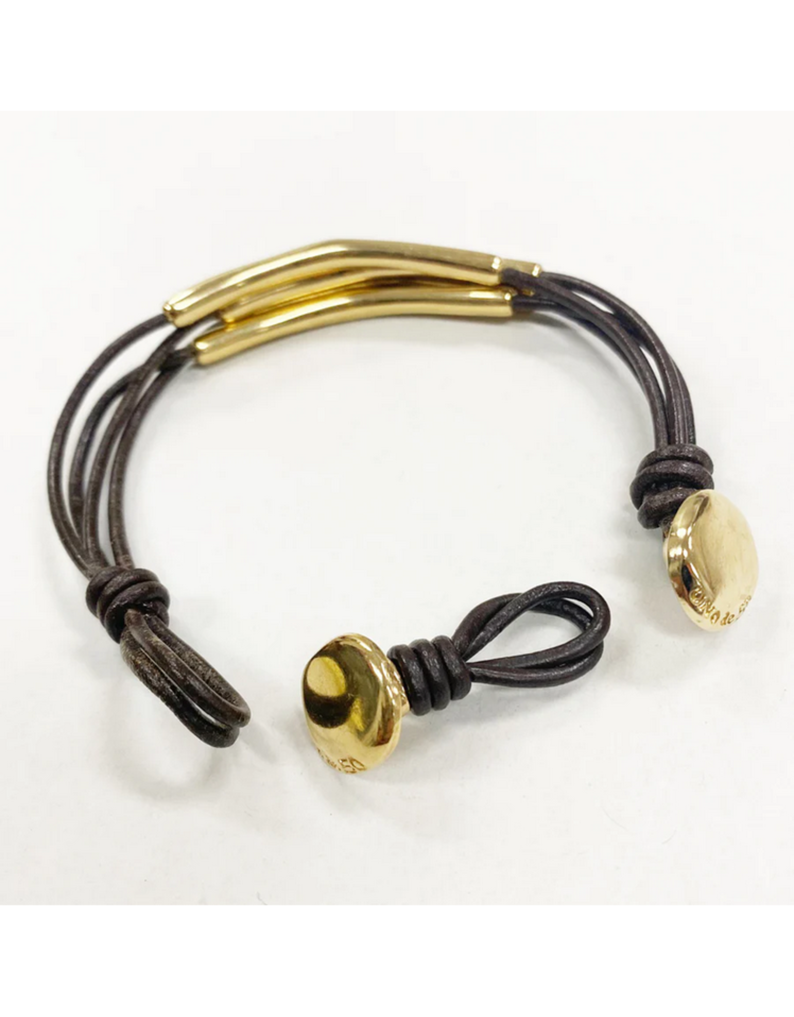 Uno de 50 Uno de 50 MAT0178  Gold Bracelet Extension Small