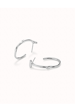 Uno de 50 Uno de 50 PEN0959BLNMTL0U Ser Indomable Earrings Silver