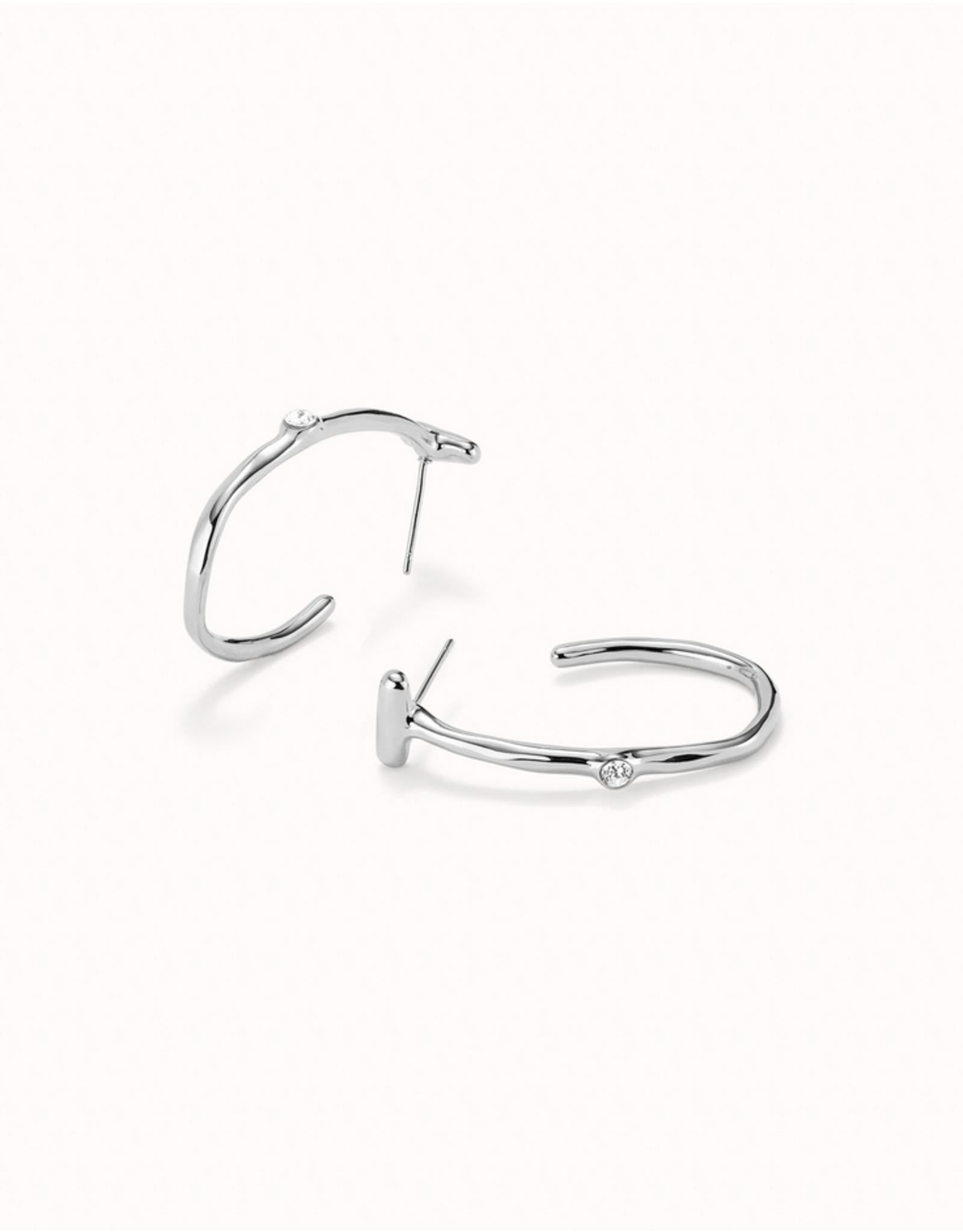 Uno de 50 Uno de 50 PEN0959BLNMTL0U Ser Indomable Earrings Silver