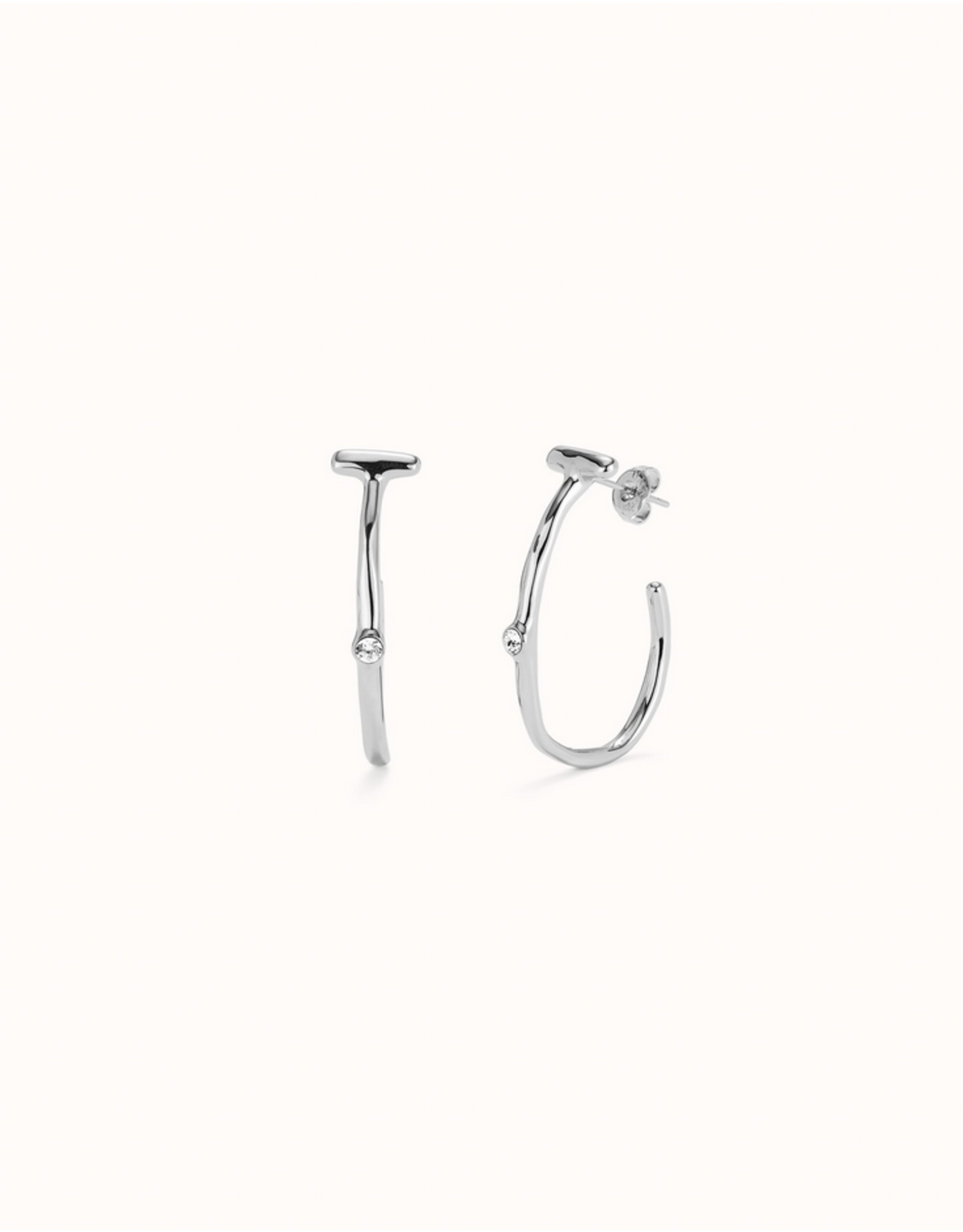 Uno de 50 Uno de 50 PEN0959BLNMTL0U Ser Indomable Earrings Silver