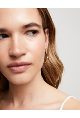 Uno de 50 Uno de 50 PEN0959BLNORO0U Ser Indomable Gold Earrings