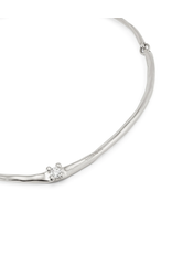 Uno de 50 Uno de 50 COL1913BLNMTL0U Cosmos Solitaire Silver Necklace