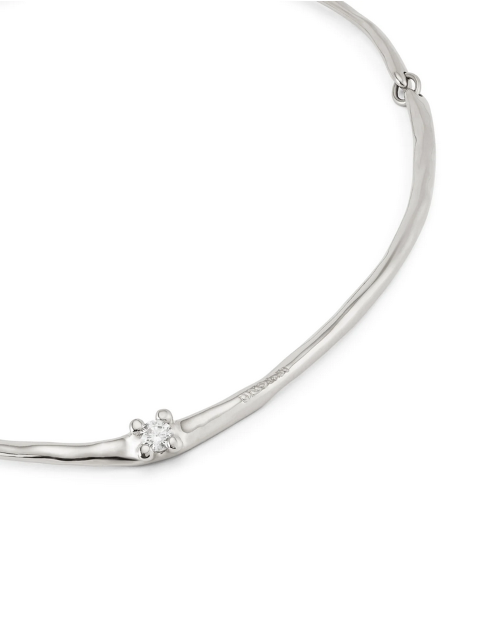 Uno de 50 Uno de 50 COL1913BLNMTL0U Cosmos Solitaire Silver Necklace