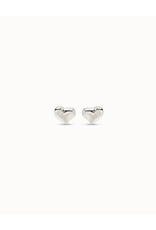 Uno de 50 Uno de 50 PEN0829MTL0000U Uno Heart Silver Earrings