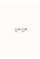 Uno de 50 Uno de 50 PEN0829MTL0000U Uno Heart Silver Earrings