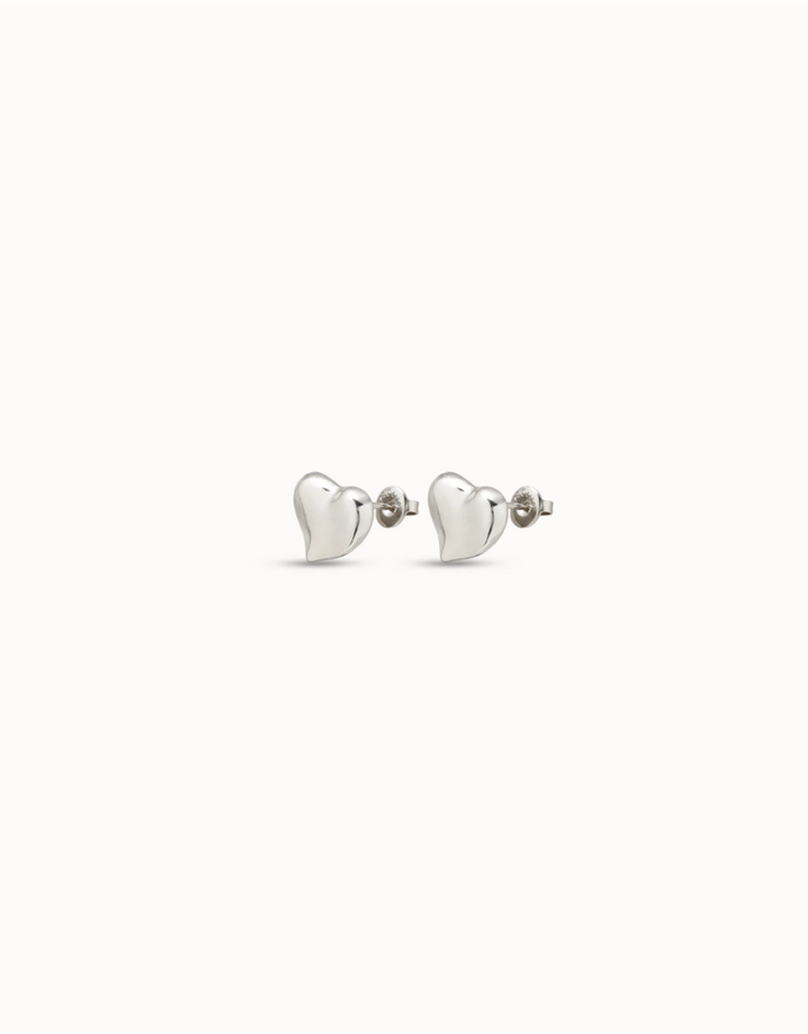 Uno de 50 Uno de 50 PEN0829MTL0000U Uno Heart Silver Earrings