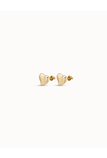 Uno de 50 Uno de 50 PEN0829ORO0000U Gold Uno Heart Earrings