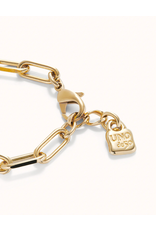Uno de 50 Uno de 50 PUL2468ORO0000M Ser Valiente Gold Bracelet