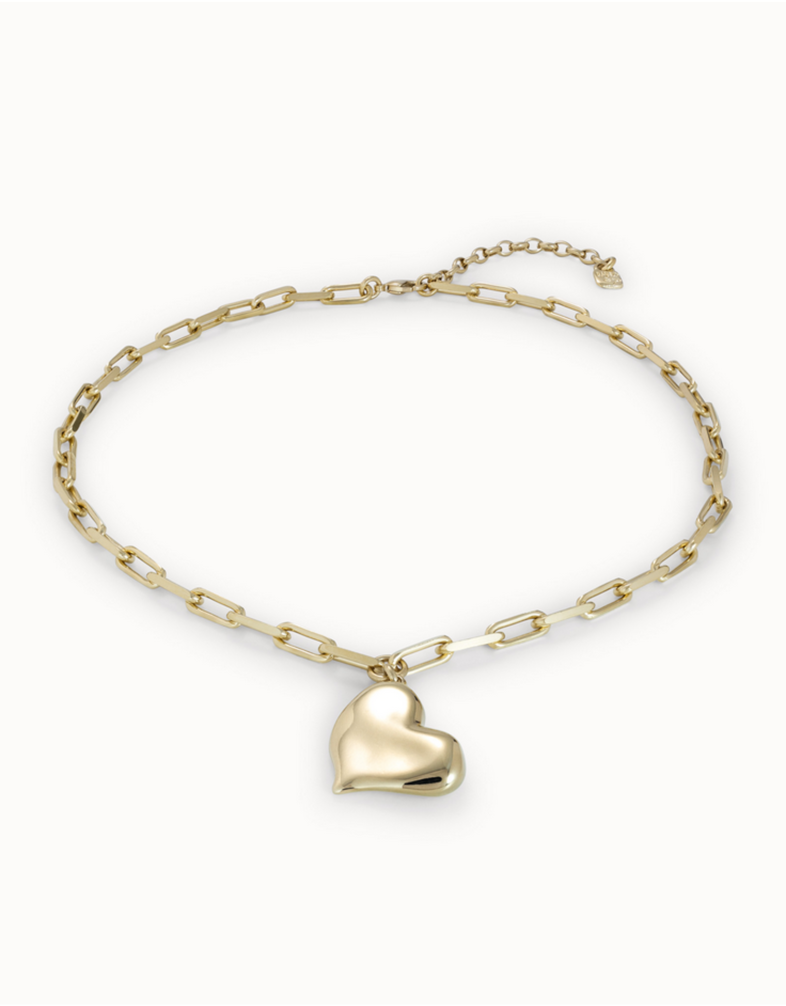 Uno de 50 Uno de 50 COL1669ORO0000U Heart Beat Gold Necklace