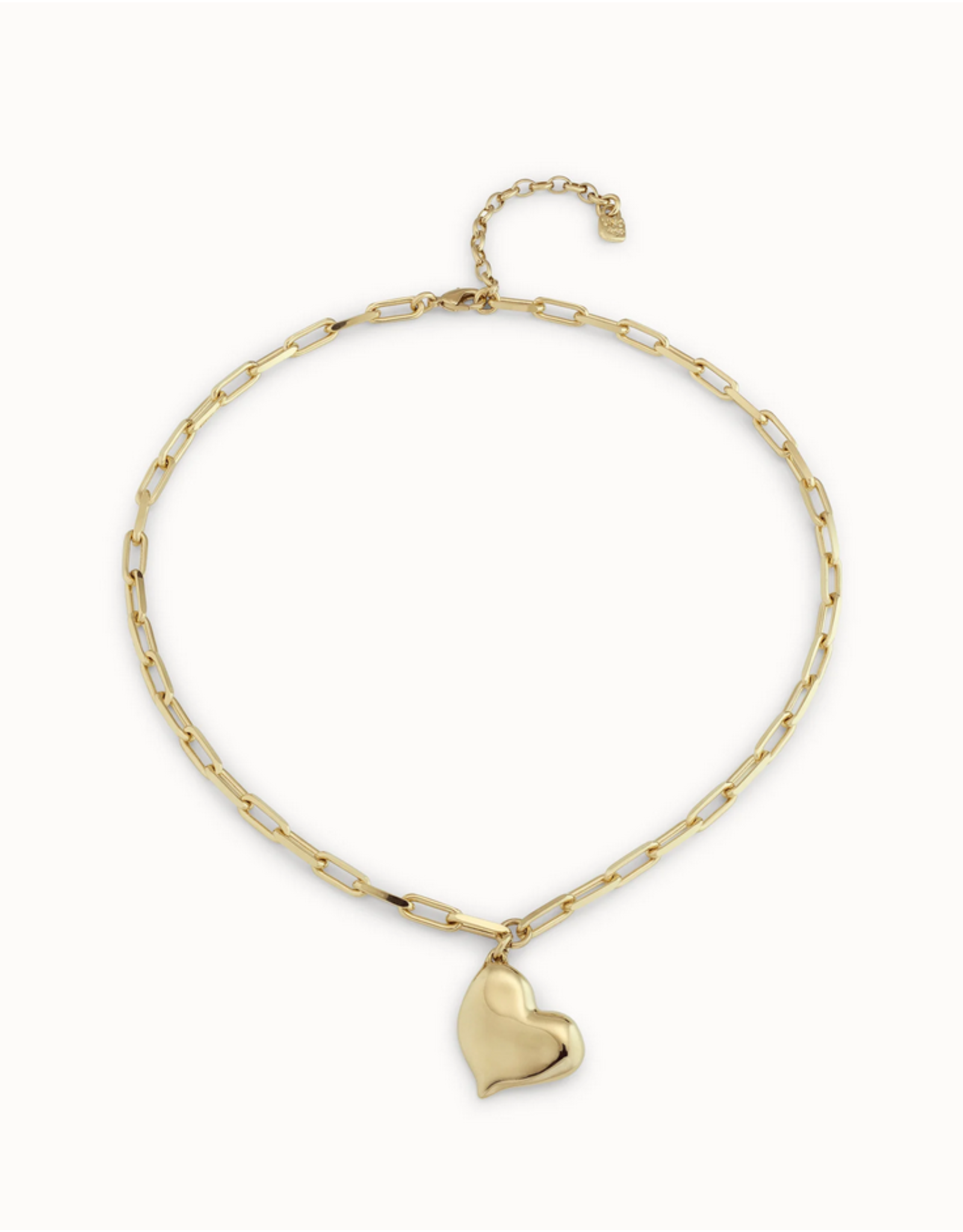 Uno de 50 Uno de 50 COL1669ORO0000U Heart Beat Gold Necklace