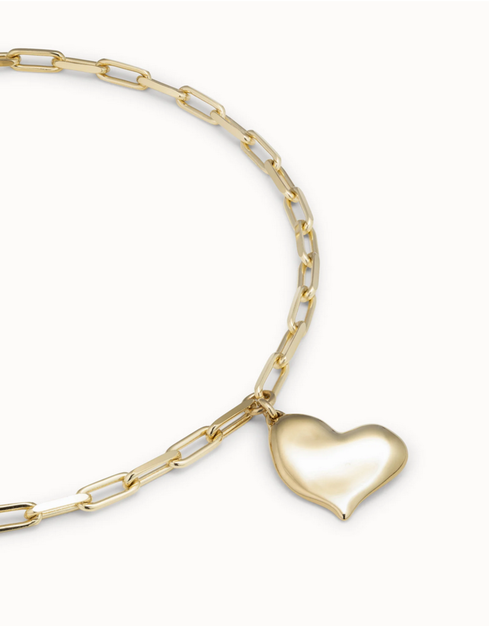 Uno de 50 Uno de 50 COL1669ORO0000U Heart Beat Gold Necklace