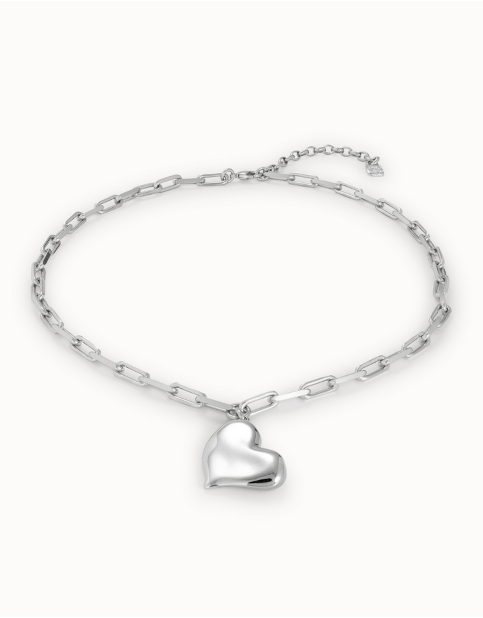 Uno de 50 Uno de 50 COL1669MTL0000U Heart Beat Silver Necklace