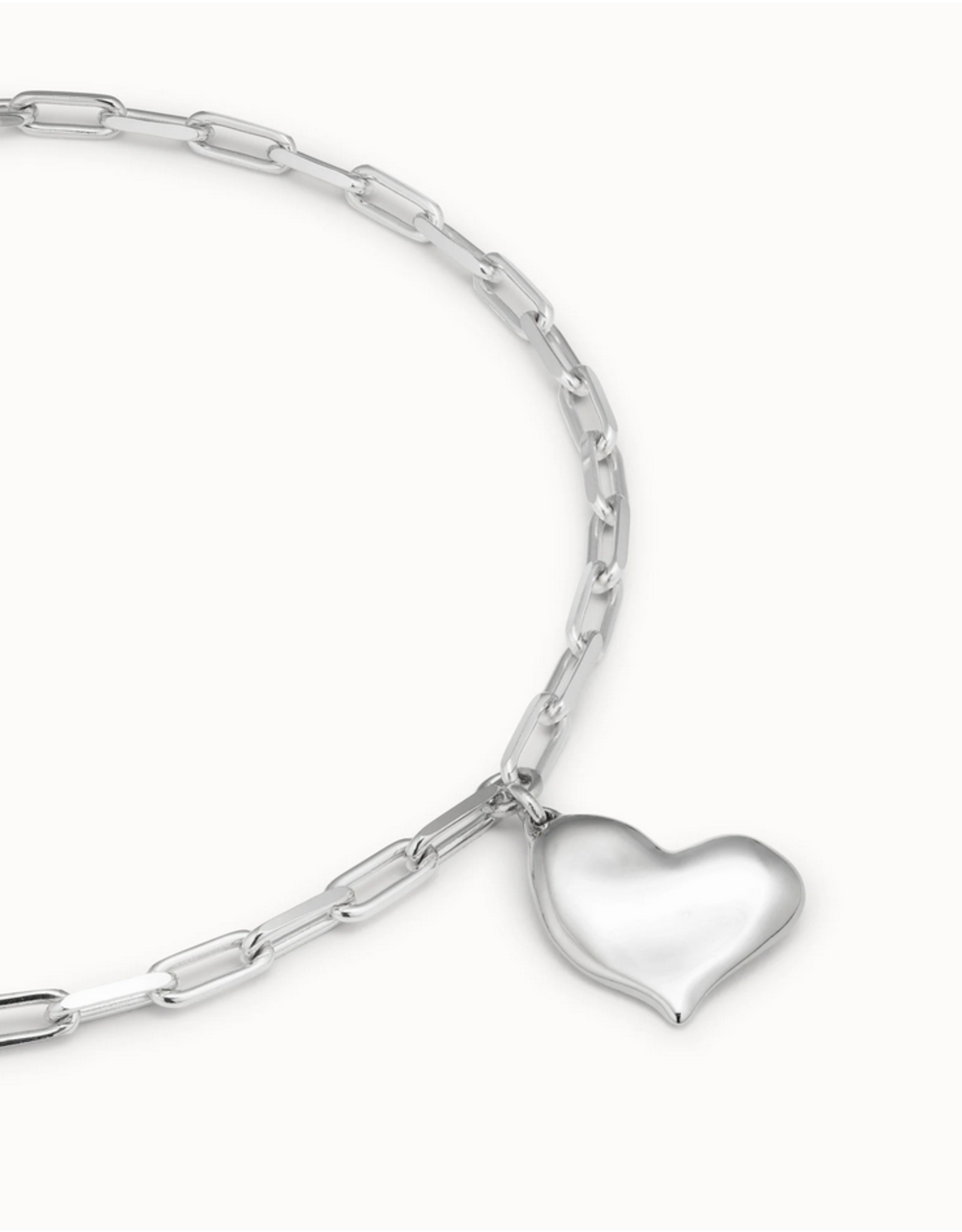 Uno de 50 Uno de 50 COL1669MTL0000U Heart Beat Silver Necklace