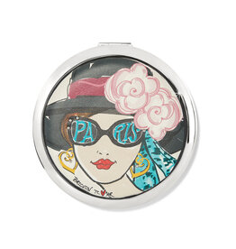 Brighton Brighton E5556M Paris Blooms Travel Mirror